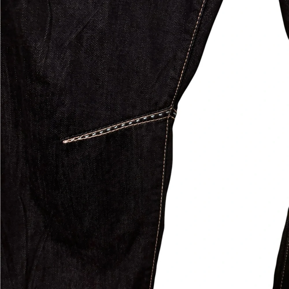 Coogi Y2K Mens Cyber Grunge Punk Embroidered Baggy Jeans Size 38/34 - Picture 3 of 10